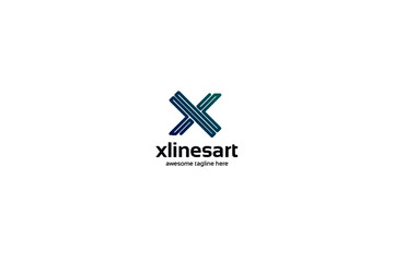 Xlinesart business logo design