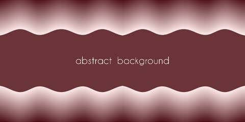 Obraz premium Wavy pattern creates a frame with space for text, vector