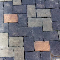 Obraz premium Texture of concrete tiles as a background.