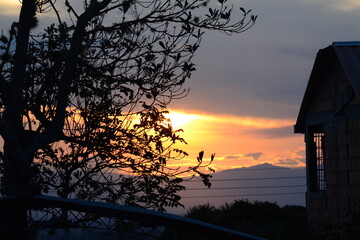 atardecer