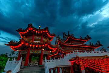 Fototapeta premium Thean Hou Chinese Temple, Kuala Lumpur, Malaysia