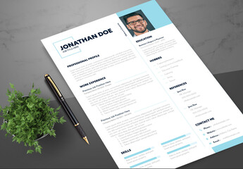 Simple Resume Resume Layout