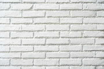 white brick wall, block wall background texture.