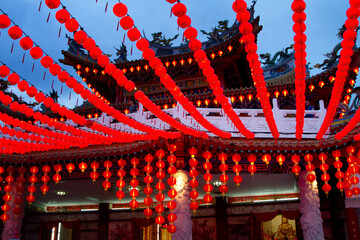 Thean Hou - beautiful chinese temple in Kuala Lumpur