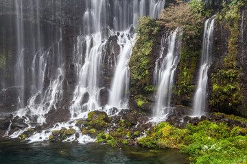 Fototapeta na wymiar Shiraito Falls, Fujinomiya, Shizuoka Prefecture, Japan