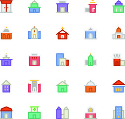 
Building & Furniture Vector Icons 1
