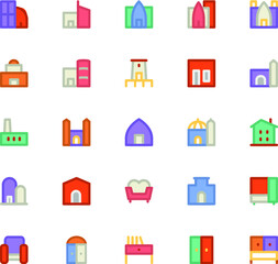 
Building & Furniture Vector Icon 5
