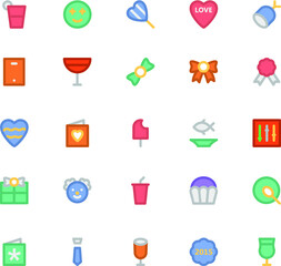 
Celebration and Party Vector Icons 5
