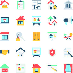 Real Estate Vector Icons Collection