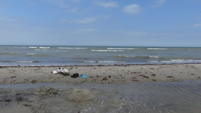 Baltic Sea. Storm. Windy. Park. Stream.
