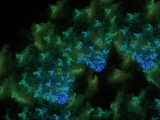 Imaginatory fractal background Image