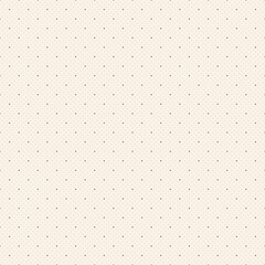 Simple repeatable fabric dotted background. Polka dot seamless delicate pattern. Minimalistic elegant design