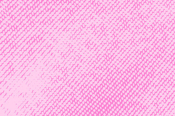 Pop art colorful comics book magazine cover. Polka dots pink background. Cartoon funny retro pattern. Vector halftone illustration. 90-s style. Template design for poster, card, flyer.