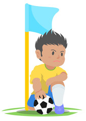 サッカー　コーナーキック