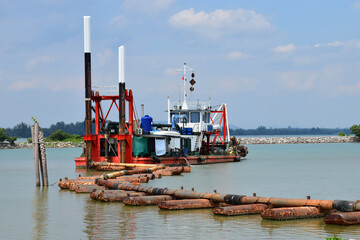 Dredging operations