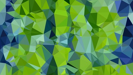 green geometric shape pattern illustration abstract background