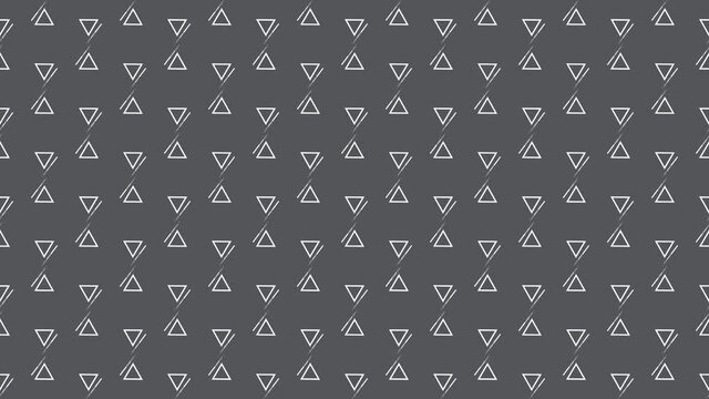 Background Triangle Animation in 4K High Resolution Simple Background Animation