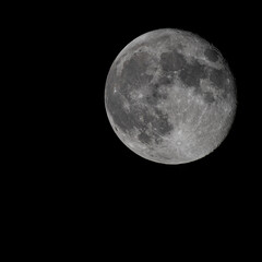 Obraz premium Supermond Frühling 2020