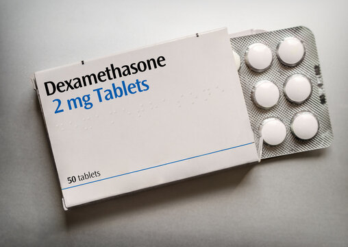 Dexamethasone Tablets (artistic rendering)