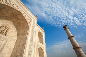 Obraz premium taj mahal mausoleum agra india