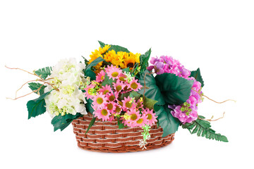 Basket of flowers