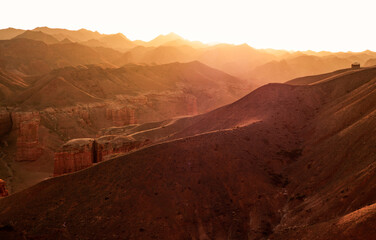Charyn canyon in kazakhstan, Almaty, Central Asia