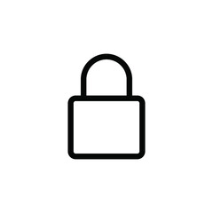 lock icon vector