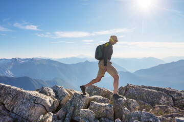 Fototapeta premium Summer hike