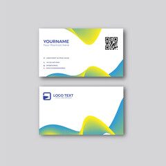 modern business card templates. Stationery design. Vector illustration. 