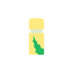 Aloe vera deodorant icon. Simple color vector elements of healing plant icons for ui and ux, website or mobile application