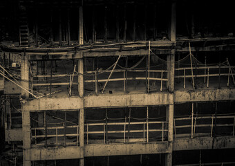 Construção inacabada