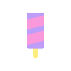 Ice cream, ice lolly icon. Simple color vector elements of freeze sweet icons for ui and ux, website or mobile application