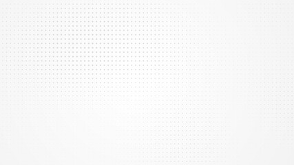 Fototapeta premium Dot white gray pattern gradient light texture background. Abstract technology big data digital background. 3d rendering.