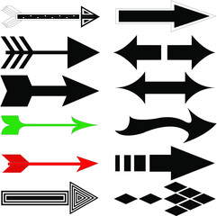 vector of arrows, vector of arrows