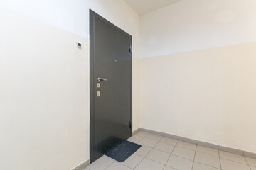 entrance door to the apartment in the entrance