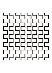Monochrome geometric pattern, abstract background in black and white
