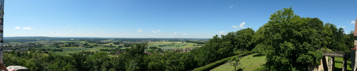 Panorama picture of Bamberg in Bavaria