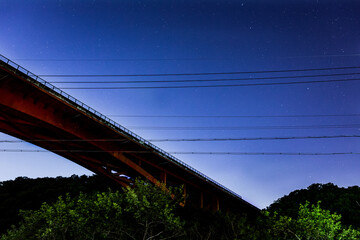 星空と橋