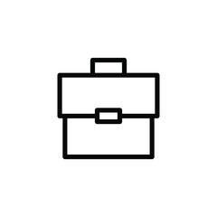 business bag icon vector sign logo