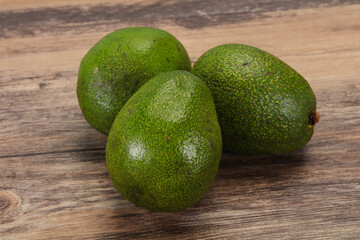 Ripe green dietary avocado - superfood