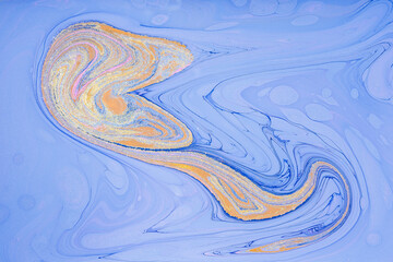 Liquid acrylic- color blot