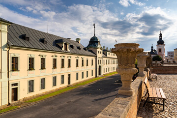 Fototapeta na wymiar Manetin castle, Western Bohemia, Czech Republic