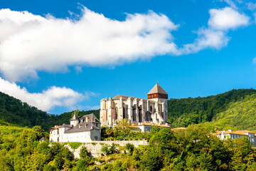 Fototapeta na wymiar Saint Bertrand de Comminges cathedral in France