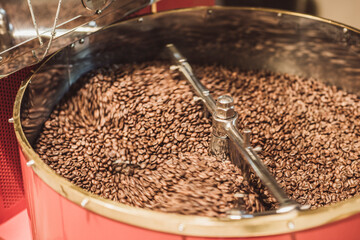 Kaffeebohnen r&ouml;sten