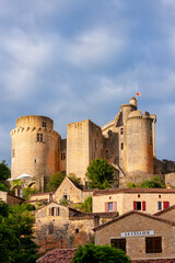 Bonaguil Castle in Lot et Garonne, France
