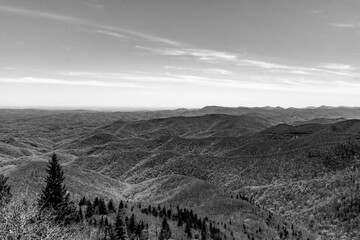 landscape in the mountains