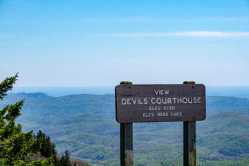 Devil's Courthouse Blue Ridge Parkway