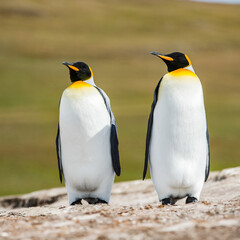 King penguins, Falkland Islands, Antarctica