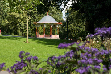 View of the Arboretum in the east end of Lincoln, Lincolnshire, UK - August 2009