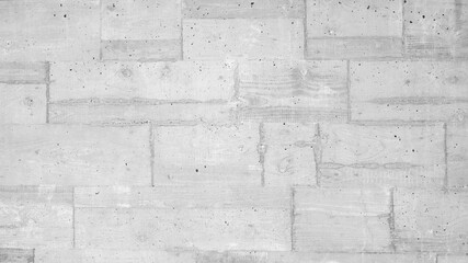 Fototapeta premium Gray white stone concrete boards texture background